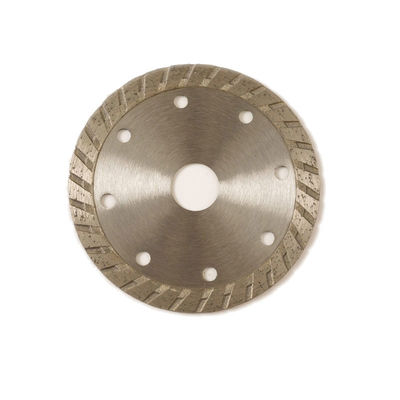 Turbo Diamond Blade Cold Press 4.5inch “115×1.2/2.0×10×22.23mm de haute qualité pour d'usage universel, en céramique, de marbre