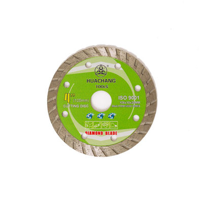 Presse froide 4inch 105*1.8/1.2*10*8*20mm Turbo Diamond Blade For General Purpose, en céramique, de marbre et concret