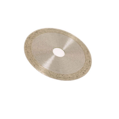 la presse froide Rim Diamond Blade For Ceramic continu de 4.3inch 110×1.2/1.8×10×20mm, marbrent avec la longue vie de coupure
