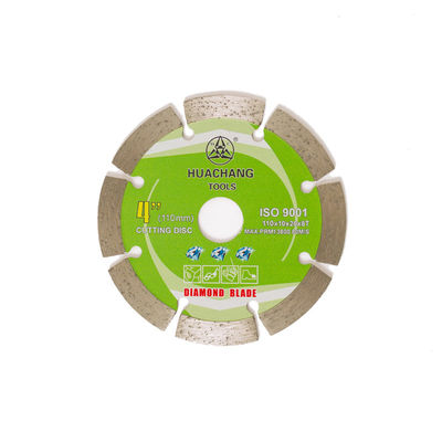 Presse froide 4.3inch 110×1.2/1.8×10×20×8T Diamond Blade For General Purpose segmenté de haute qualité avec la longue durée