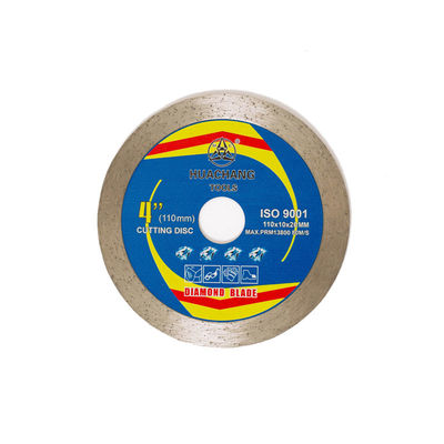 Presse chaude de haute qualité 4.3inch 110×1.2/1.8×10×20mm Diamond Tile Saw Blade For en céramique, Concret de marbre