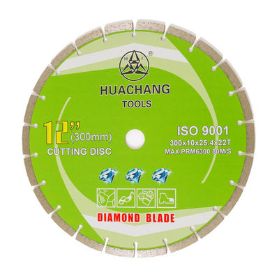 presse froide de haute qualité 12inch “Diamond Blade For General Purpose segmenté par 300×2.0/3.0×10×25.4×22Tmm, pierre