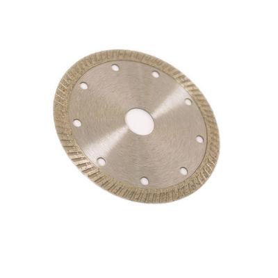 Corps en acier de haute qualité de Diamond Blade 65Mn de porcelaine de la presse chaude 5inch “125×1.2/2.0×10×22.23mm avec la longue vie de coupure