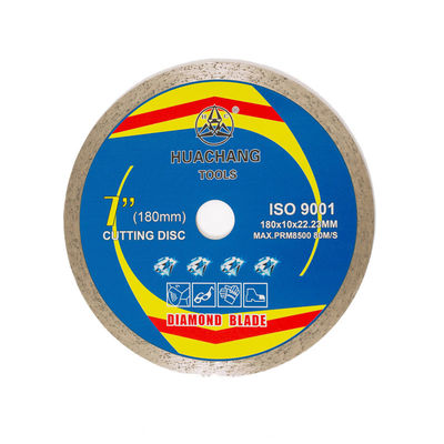 presse chaude Diamond Tile Saw Blades For de 7inch “180×1.6/2.2×10×22.23mm d'usage universel, en céramique, de marbre et concret
