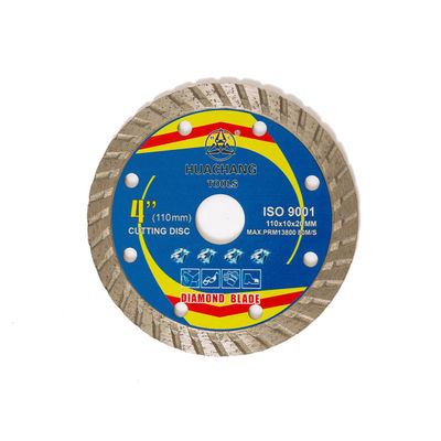 Porcelaine chaude de haute qualité Diamond Blade For General Purpose de la presse 4.3inch 110×1.2/1.8×10×20mm, en céramique, de marbre