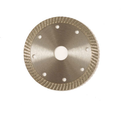 Presse froide 4.5inch “115×1.2/2.0×10×22.23mm Turbo Diamond Blade For General Purpose, en céramique, de marbre et concret