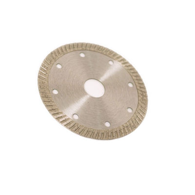 Presse froide 4.5inch “115×1.2/2.0×10×22.23mm Turbo Diamond Blade For General Purpose, en céramique, de marbre et concret