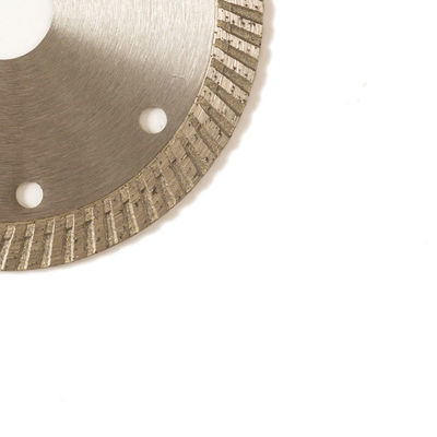 Presse froide 4.5inch “115×1.2/2.0×10×22.23mm Turbo Diamond Blade For General Purpose, en céramique, de marbre et concret