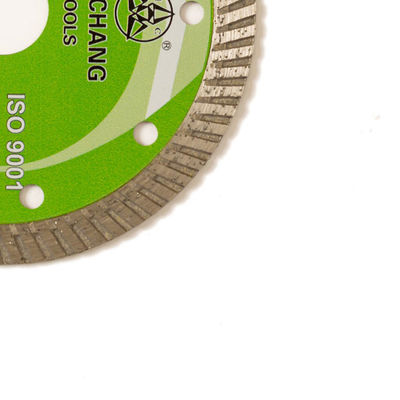 Presse froide 5inch “125×1.2/2.0×10×22.23mm Turbo Diamond Blade For General Purpose, en céramique, de marbre et concret