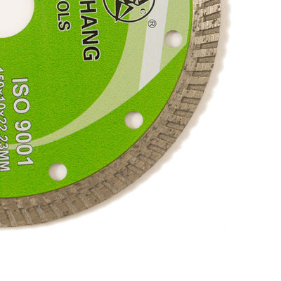 Presse froide 6inch “150×1.4/2.4×10×22.23mm Turbo Diamond Blade de haute qualité pour d'usage universel, en céramique, de marbre
