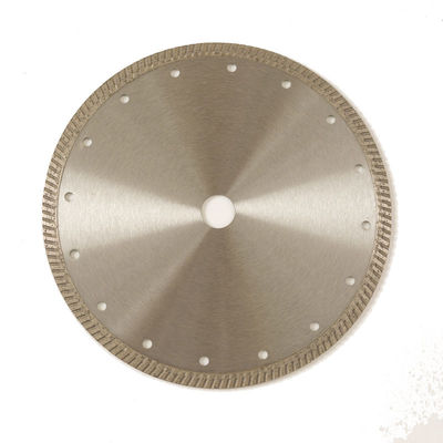 Presse froide 7inch 180×1.6/2.6×10×22.23mm Turbo Diamond Blade For General Purpose, en céramique, de marbre et concret