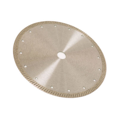 Presse froide 7inch 180×1.6/2.6×10×22.23mm Turbo Diamond Blade For General Purpose, en céramique, de marbre et concret