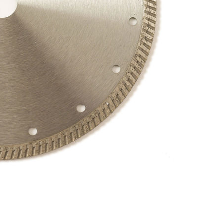 Presse froide 7inch 180×1.6/2.6×10×22.23mm Turbo Diamond Blade For General Purpose, en céramique, de marbre et concret