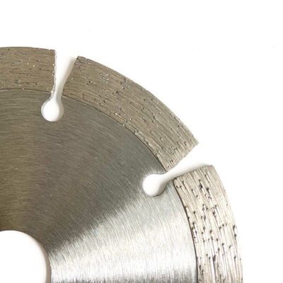 Presse chaude	110×1.2/1.8×10×20×8T a segmenté la lame Diamond Saw Blade For Ceramic, la tuile, le granit, le marbre, le béton et la brique