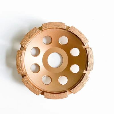 105mm rangée de Diamond Cup Grinding Wheel Single de 4 pouces pour le béton