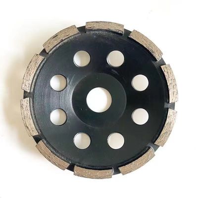 Le laser 4.5inch de haut niveau a soudé la rangée simple Diamond Cup Wheel For Concrete, pierre, matériaux de 115mm de construction durs