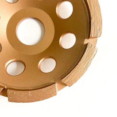 Le laser de l'usine 7inch a soudé la roue de 180mm Diamond Single Row Grinding Cup pour concret, pierre, matériaux de construction durs