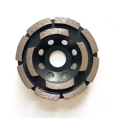 105mm 4 outils concrets de Diamond Cup Wheel Grinding For Huachang de double rangée