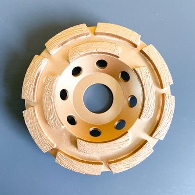 105mm 4 outils concrets de Diamond Cup Wheel Grinding For Huachang de double rangée
