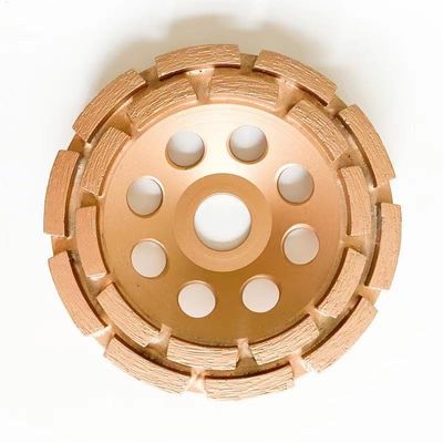 115mm 4-1/2 po. Double double Diamond Cup de Diamond Cup Wheel For Stone de rangée