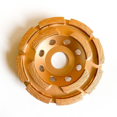 115mm 4-1/2 po. Double double Diamond Cup de Diamond Cup Wheel For Stone de rangée