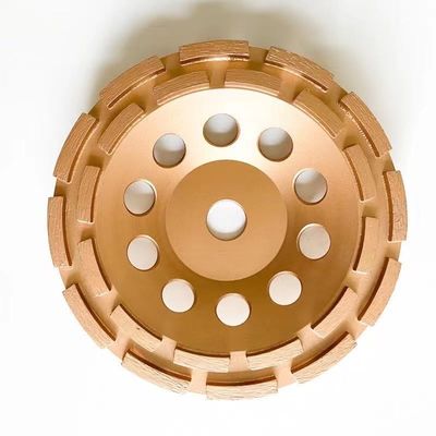 230mm roue de tasse de Diamond Cup Wheel Double Row de 9 pouces pour les matériaux de construction durs de pierre