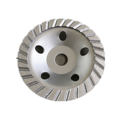 la presse chaude 4inch 105×4.5×20×22.23mm a aggloméré la roue de 105mm Diamond Continuous Turbo Grinding Cup pour le béton, pierre