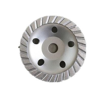 la presse chaude 4inch 105×4.5×20×22.23mm a aggloméré la roue de 105mm Diamond Continuous Turbo Grinding Cup pour le béton, pierre