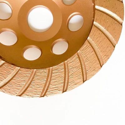 Roue de l'outil 5inch 125×4.5×20×22.23mm Diamond Continuous Turbo Grinding Cup de HuaChang pour le béton, pierre