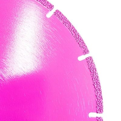 Le vide 100×1.4/2.2×5×20×12T de haute qualité a soudé l'industrie de transformation de Diamond Saw Blade For Machinery