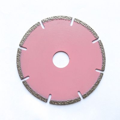 le vide de haute qualité de 4.5inch 115×1.4/2.2×5×22.23×9T a soudé le marbre en plastique en céramique de pierre de Diamond Grinding Cutting Disc For