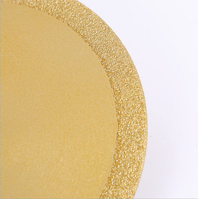 4,3&quot; le vide 110×1.2/2.2×5×20 a soudé l'urgence du feu d'acier inoxydable en métal de marbre de fonte de Diamond Saw Blade For Cutting
