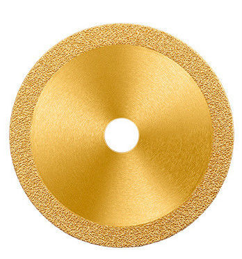 4,3&quot; le vide 110×1.2/2.2×5×20 a soudé l'urgence du feu d'acier inoxydable en métal de marbre de fonte de Diamond Saw Blade For Cutting