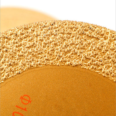 le vide de 125×1.4/2.2×10×22.23mm a soudé l'urgence du feu d'acier inoxydable en métal de marbre de fonte de Diamond Saw Blade For Cutting