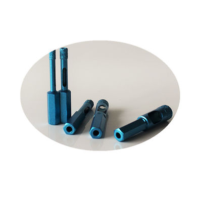 peu de perceuse sec de marbre de porcelaine de tuile de 7*65*10mm Diamond Core Drill Bits For Ganite avec la longue durée de haute qualité