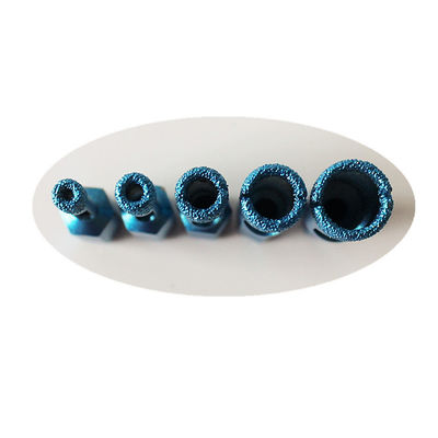 peu de perceuse sec de marbre de porcelaine de tuile de 7*65*10mm Diamond Core Drill Bits For Ganite avec la longue durée de haute qualité