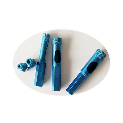 peu de perceuse sec de marbre de porcelaine de tuile de 7*65*10mm Diamond Core Drill Bits For Ganite avec la longue durée de haute qualité