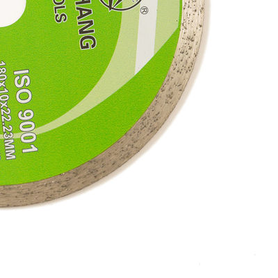 presse 7inch froide de haute qualité 180×1.6/2.2×10×22.23mm Rim Diamond Blade For Ceramic continu, marbre