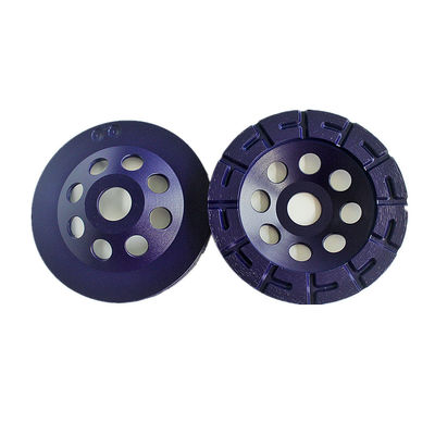 le laser de 180mm a soudé Diamond Grinding Cup Wheel For segmenté concret, en pierre, matériau de construction