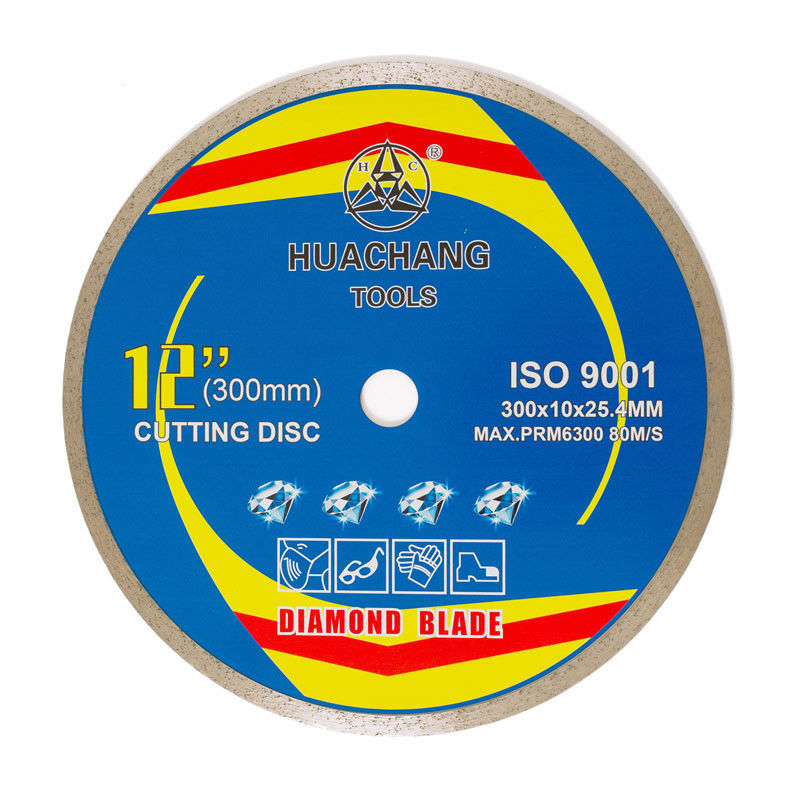 presse chaude Diamond Tile Saw Blades For de 12inch “300×2.0/3.0×10×25.4mm d'usage universel, en céramique, de marbre et concret
