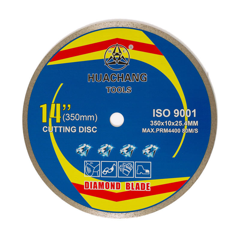 Presse chaude 14inch 350×2.2/3.2×10×25.4mm Diamond Tile Saw Blades For d'usage universel, en céramique, de marbre et concret