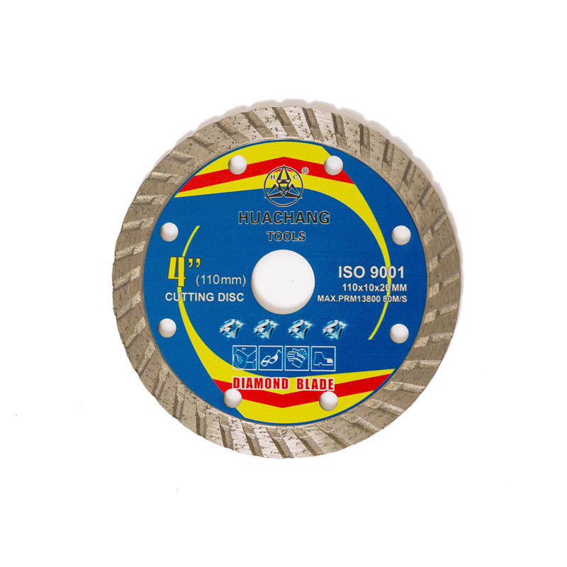 Porcelaine chaude de haute qualité Diamond Blade For General Purpose de la presse 4.3inch 110×1.2/1.8×10×20mm, en céramique, de marbre