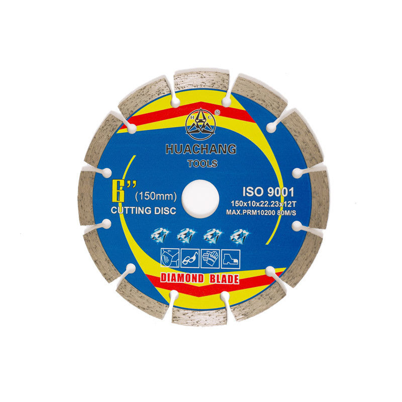 Pouce chaud 150×1.4/2.0×10×22.23×12T Diamond Concrete Saw Blade Concrete Diamond Blade For Grinder de la presse 6
