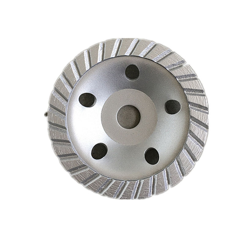la presse chaude 4inch 105×4.5×20×22.23mm a aggloméré la roue de 105mm Diamond Continuous Turbo Grinding Cup pour le béton, pierre
