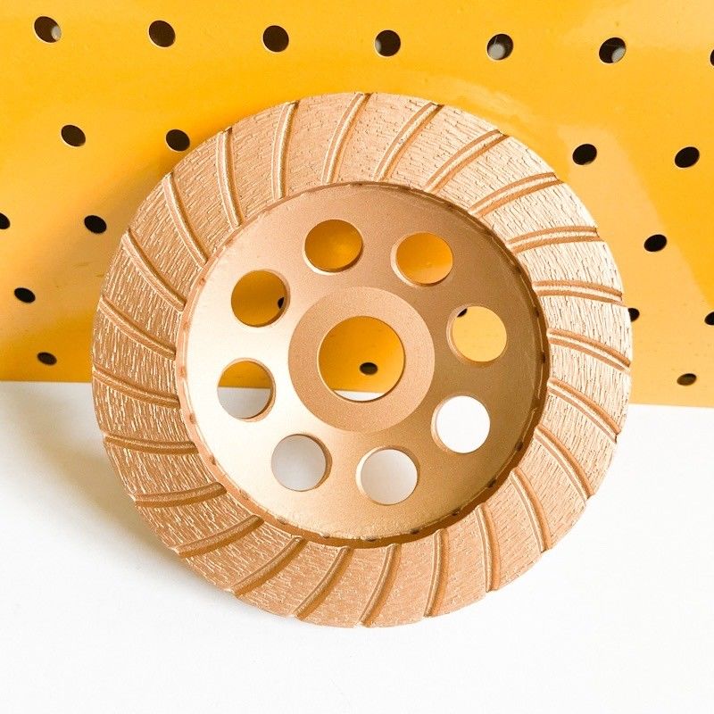 L'outil 6inch de HuaChang a aggloméré la roue de 150mm Diamond Continuous Turbo Grinding Cup pour le béton, pierre, matériaux de construction