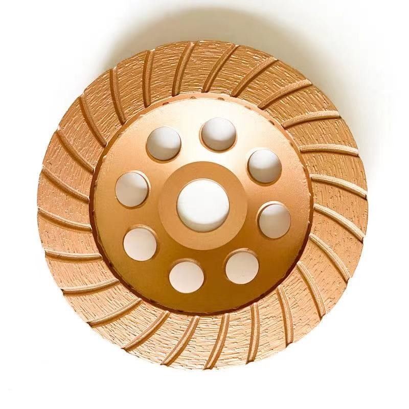 Roue de haute qualité de 7inch 180×4.5×20×22.23mm Diamond Continuous Turbo Grinding Cup pour le béton, pierre