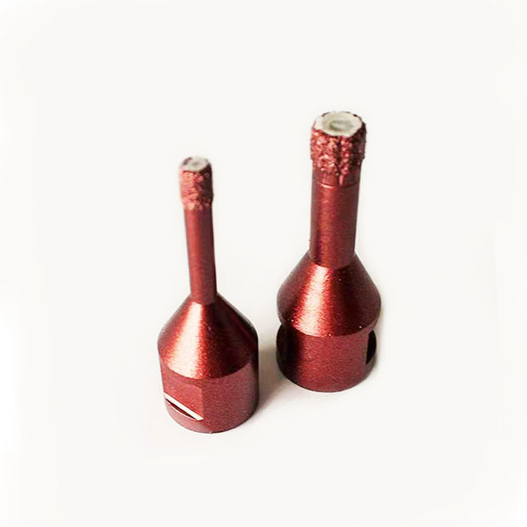 peu de perceuse sec de marbre de céramique en verre de tuile de Ganite de porcelaine de 6×10×60×M14 Diamond Core Drill Bits For avec de haute qualité