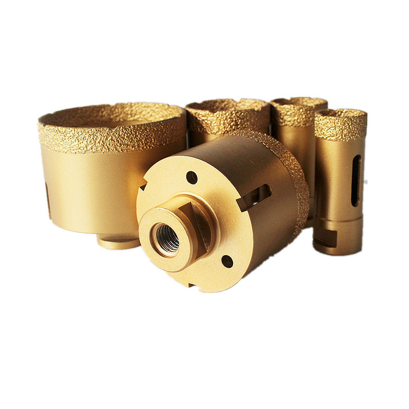 peu de perceuse sec de marbre de porcelaine de tuile de 30×12×60×M14 Diamond Core Drill Bits For Ganite avec la longue durée de haute qualité
