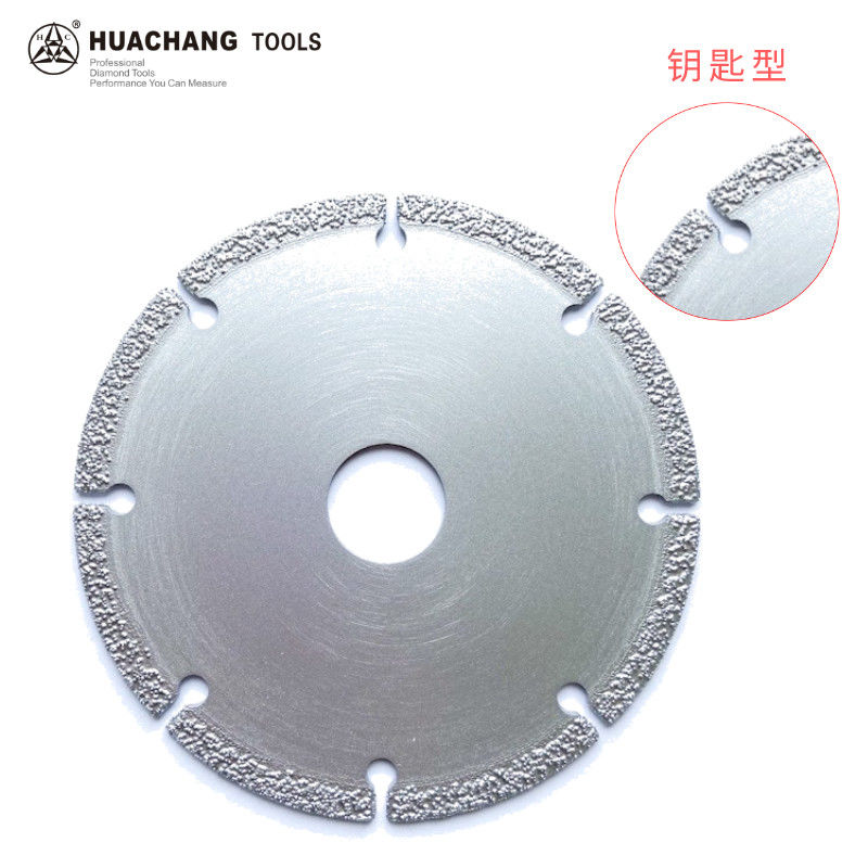 Marbre en plastique en céramique de pierre soudé par vide de haute qualité de 4 105×1.0/1.5×5×20×8T Diamond Grinding Cutting Disc For de pouce “