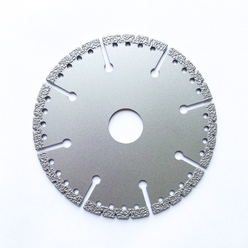 le vide de 4.5inch 115×1.4/2.4×8×9T×22.23 a soudé la qualité de Diamond Grinding Cutting Disc High pour le marbre en plastique en céramique de pierre